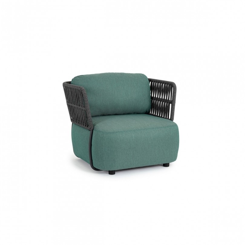 CC ARMCHAIR PALMER ANTHRACITE/JADE