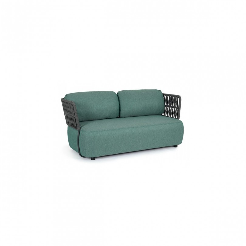 2-SITZ-SOFA CC PALMER ANTHRAZIT/JADE