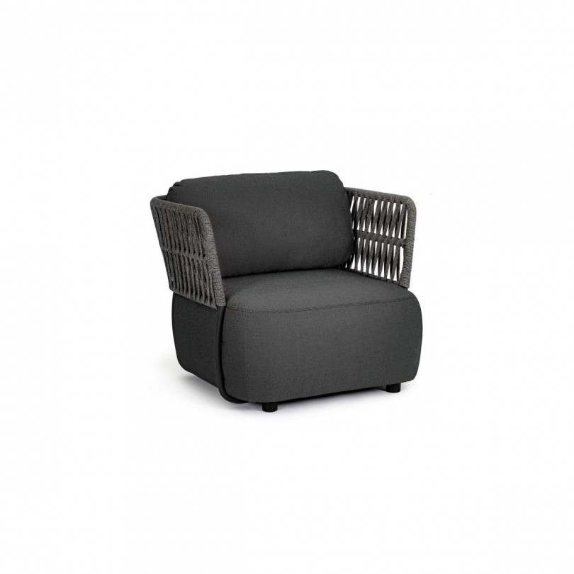 FAUTEUIL CC PALMER ANTHRACITE