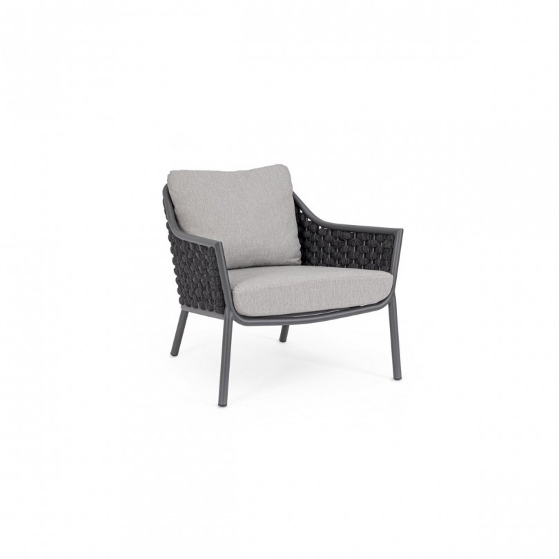 FAUTEUIL CC EVERLY ANTR QS22/GRAPHITE