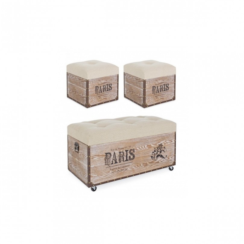 SET3 TRAVEL PARIS SEIL-POUF