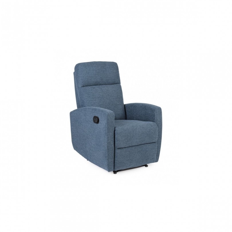 FAUTEUIL RECL. ANABELA BLEU