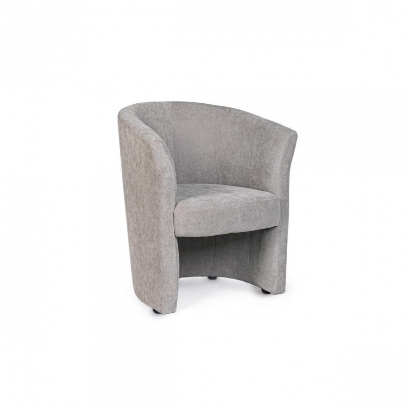 FAUTEUIL BELIZE GRIS CLAIR