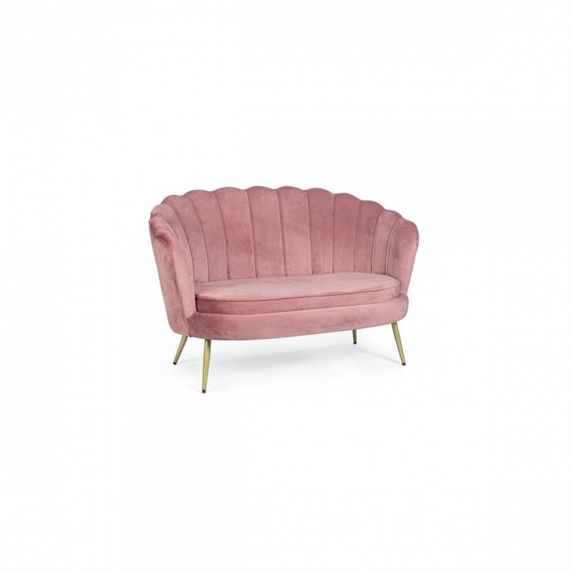 GILIOLA 2P SOFA ANTIQUE PINK