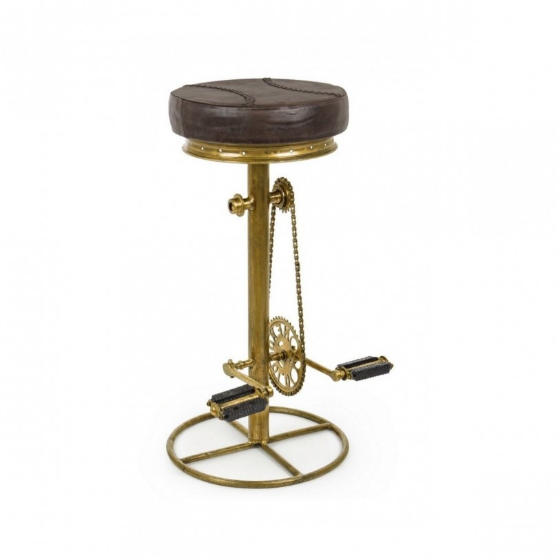 CYCLE GOLD BAR STOOL H80