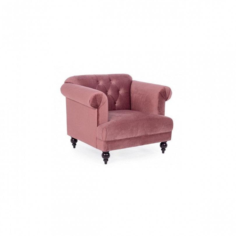 BLOSSOM ARMCHAIR ANTIQUE PINK