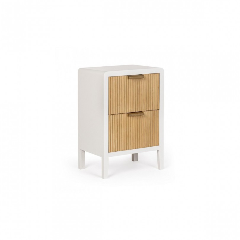 CHEST OF DRAWERS 2C CHARLEY WHITE-NATURAL