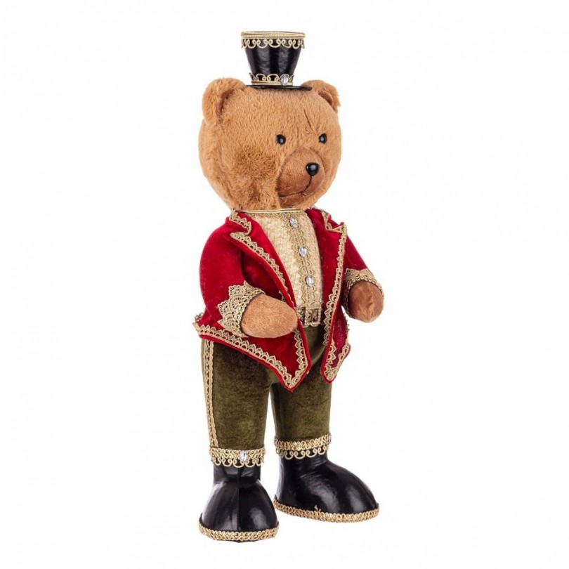 COLYN BEAR STAND ROT-GOLD 23X60H