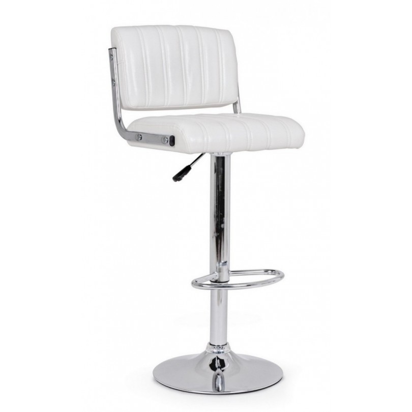 TABOURET DE BAR BARCLAY BLANC