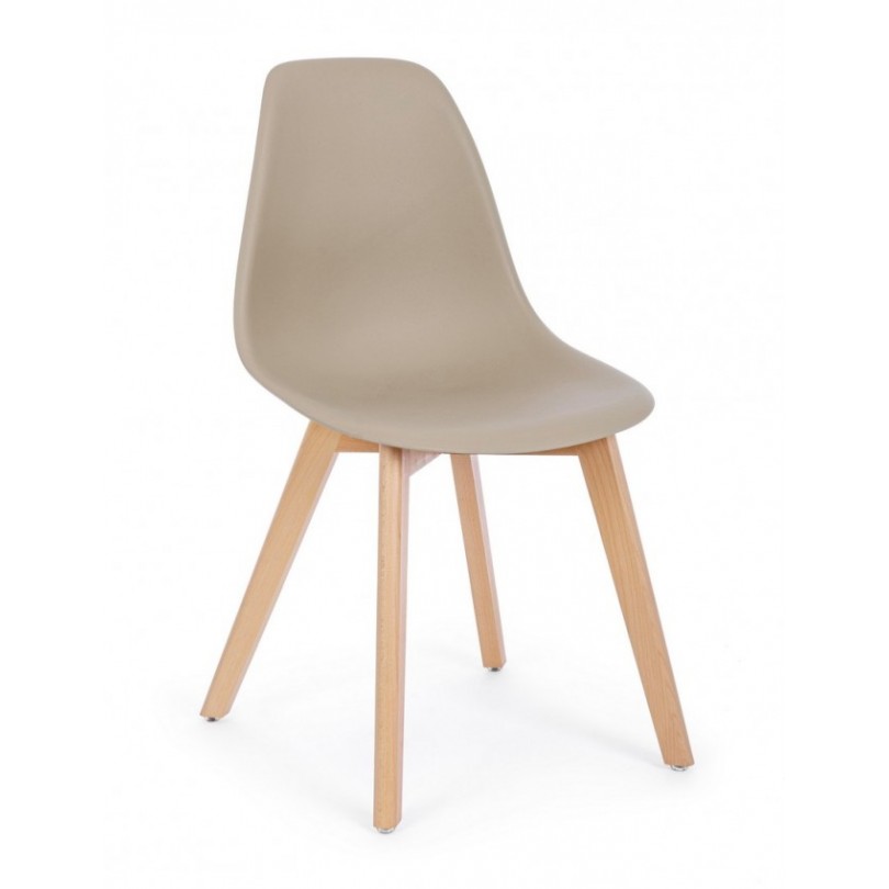 SYSTEM TAUPE CHAIR