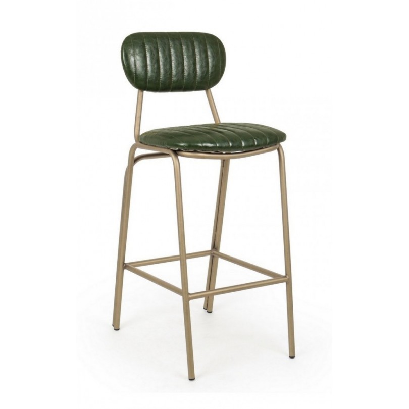 ADDY DARK GREEN BAR STOOL