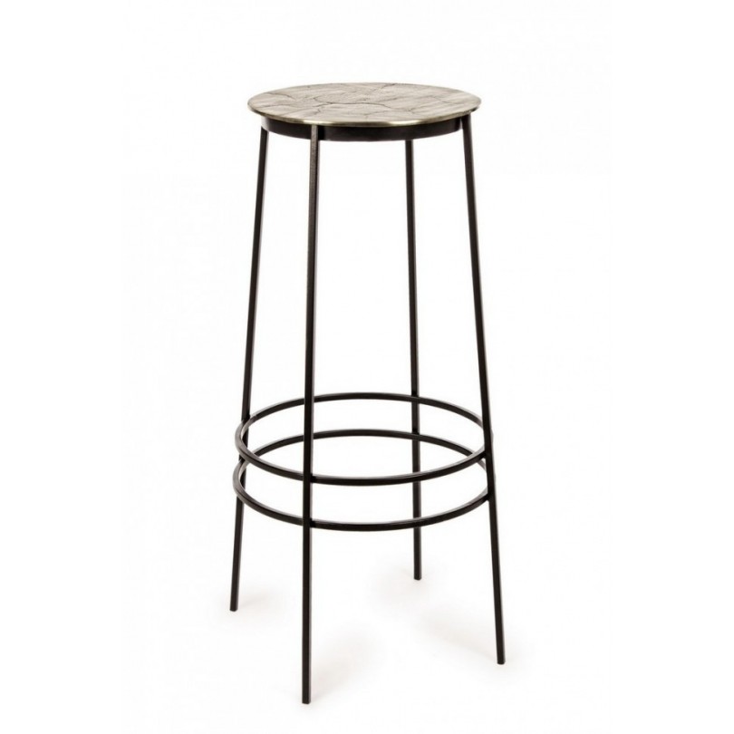 AMIRA GOLD BAR STOOL H77