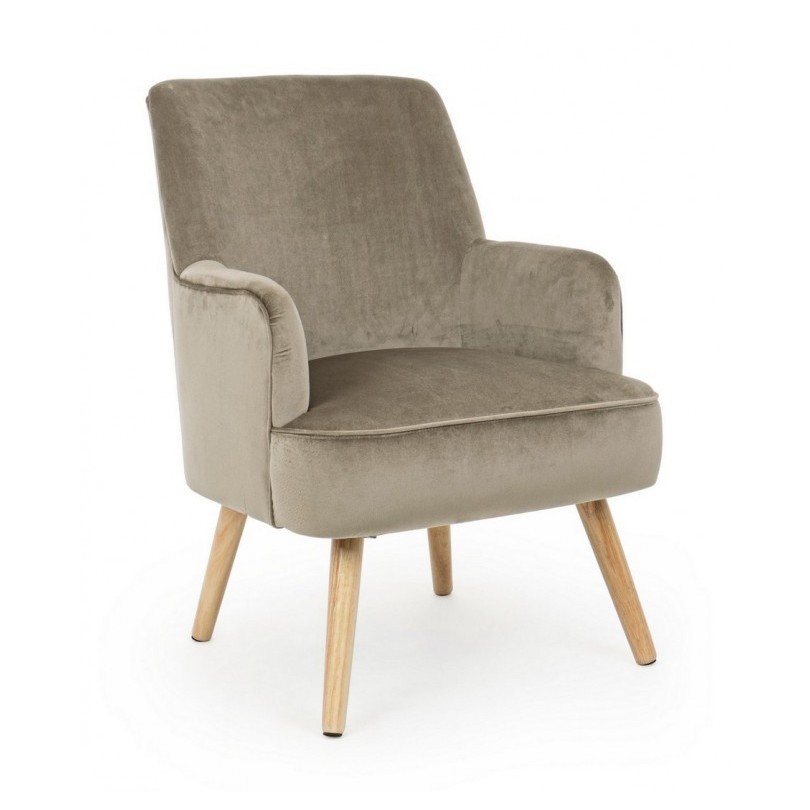 FAUTEUIL ADELINE TAUPE