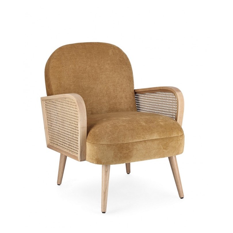 DALIDA MUSTARD ARMCHAIR