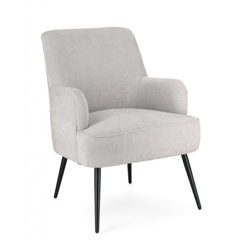 ERNESTINE ARMCHAIR LIGHT GRAY